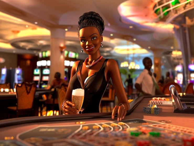 Tampilan layar utama aplikasi lux88 togel menampilkan live-dealer tables dan permainan slot