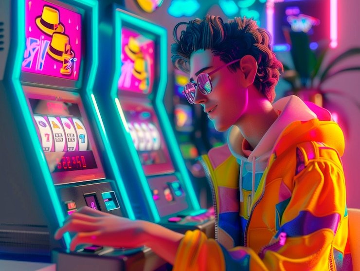 Kontrol penembak Kontrol penembak Ikan Jackpot di lux88 togel dengan tombol arah dan tembak